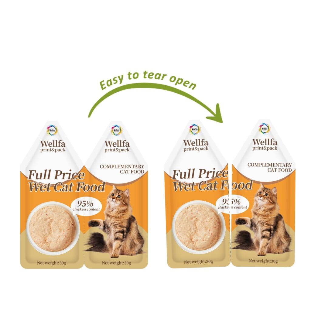 Supplier High Temperature Cooking Wet Pet Food Retort Pouch