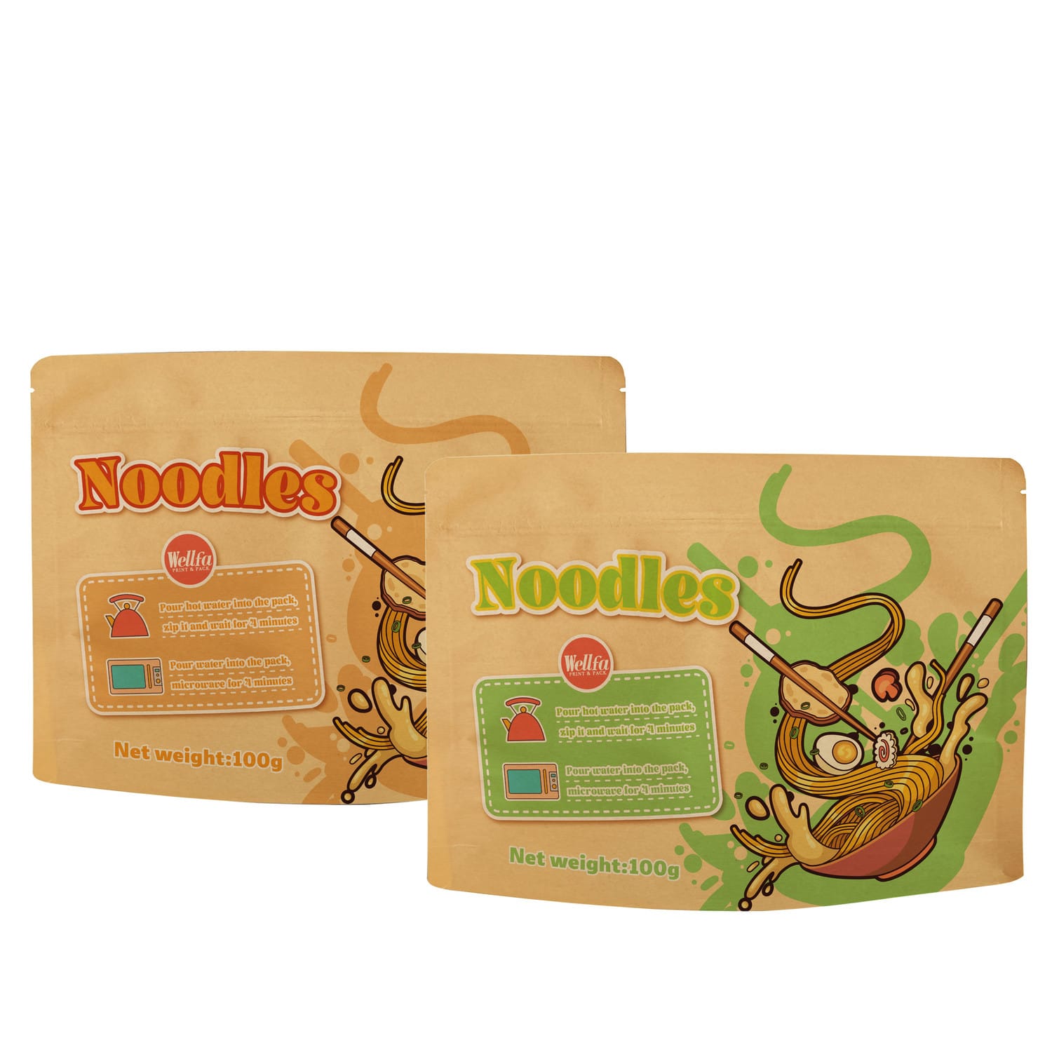 instant noodles packaging 4 Instant Noodles Packaging Microwaveable