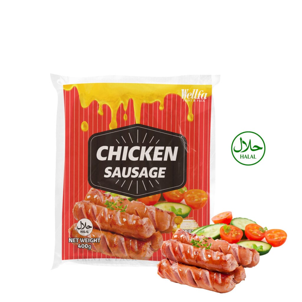 EVOH Co-extrusion Thermoforming Film Suppliers Flexible Premium Chicken Meat Sausage Packaging