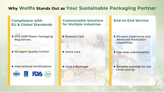 Откройте для себя устойчивые упаковочные решения: Recyclable Mono-Material PE Pouches manufacturer in China 5 Recyclable Mono-Material PE Pouches manufacturer in China