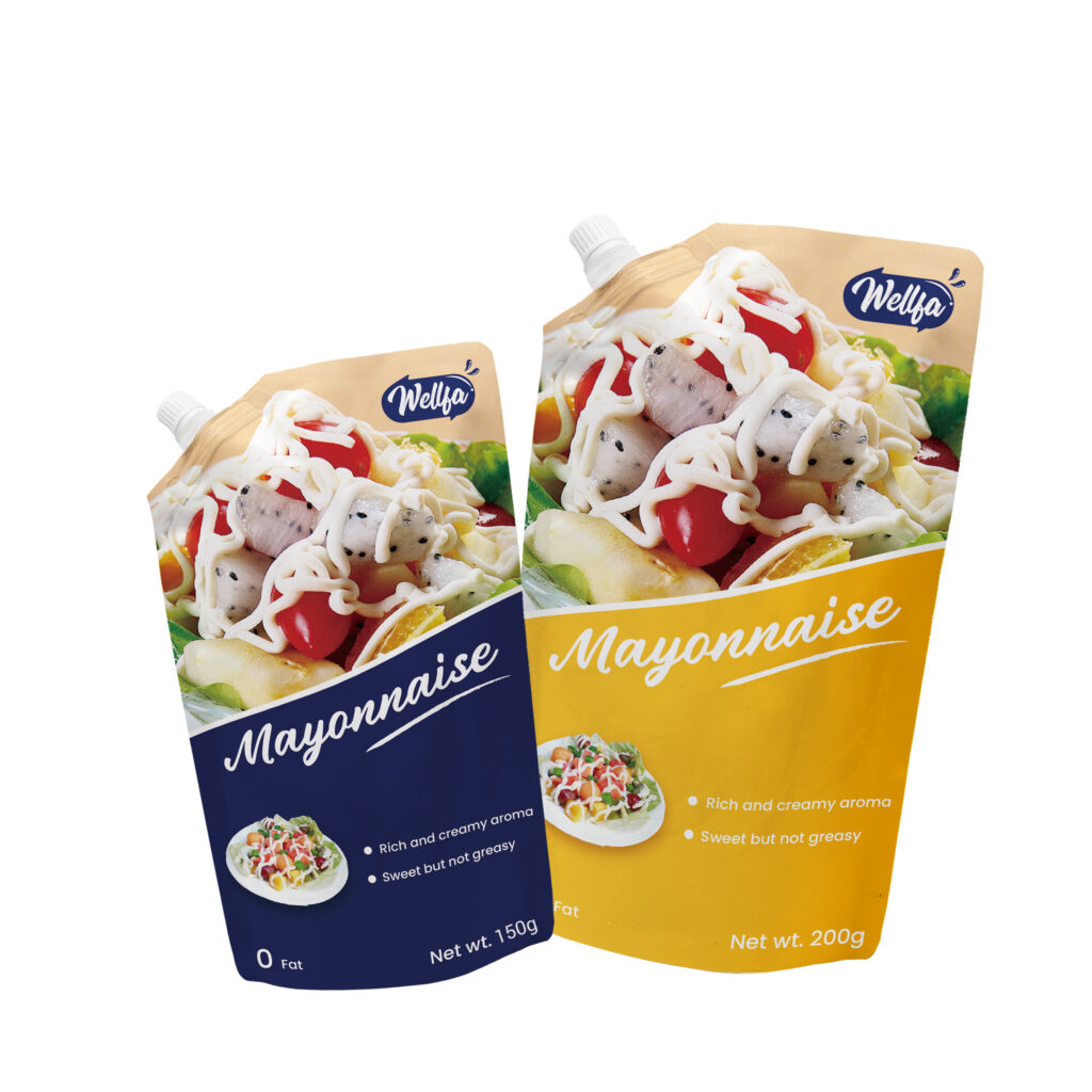 Manufacturer Fruit Sauce Salad Dressing Stand Up Spout Pouch