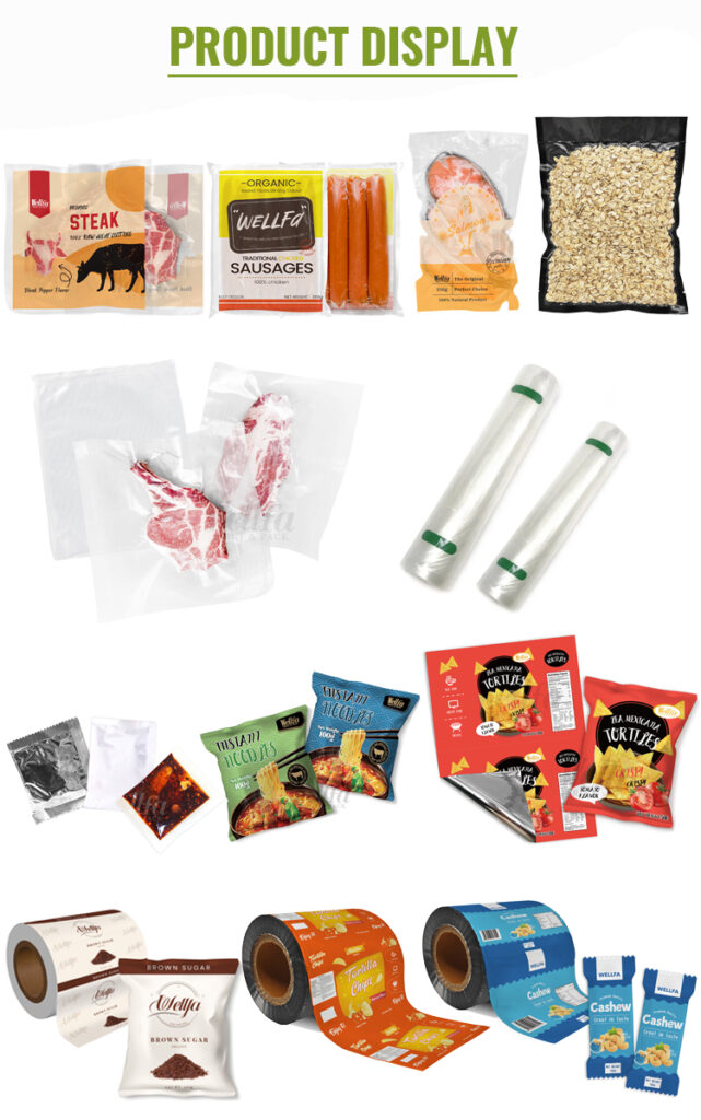 Folders voor verpakkingstassen 5 卷膜真空