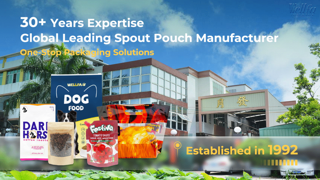 Why WELLFA Stands Out as an Outstanding Spout Pouch Supplier in China
