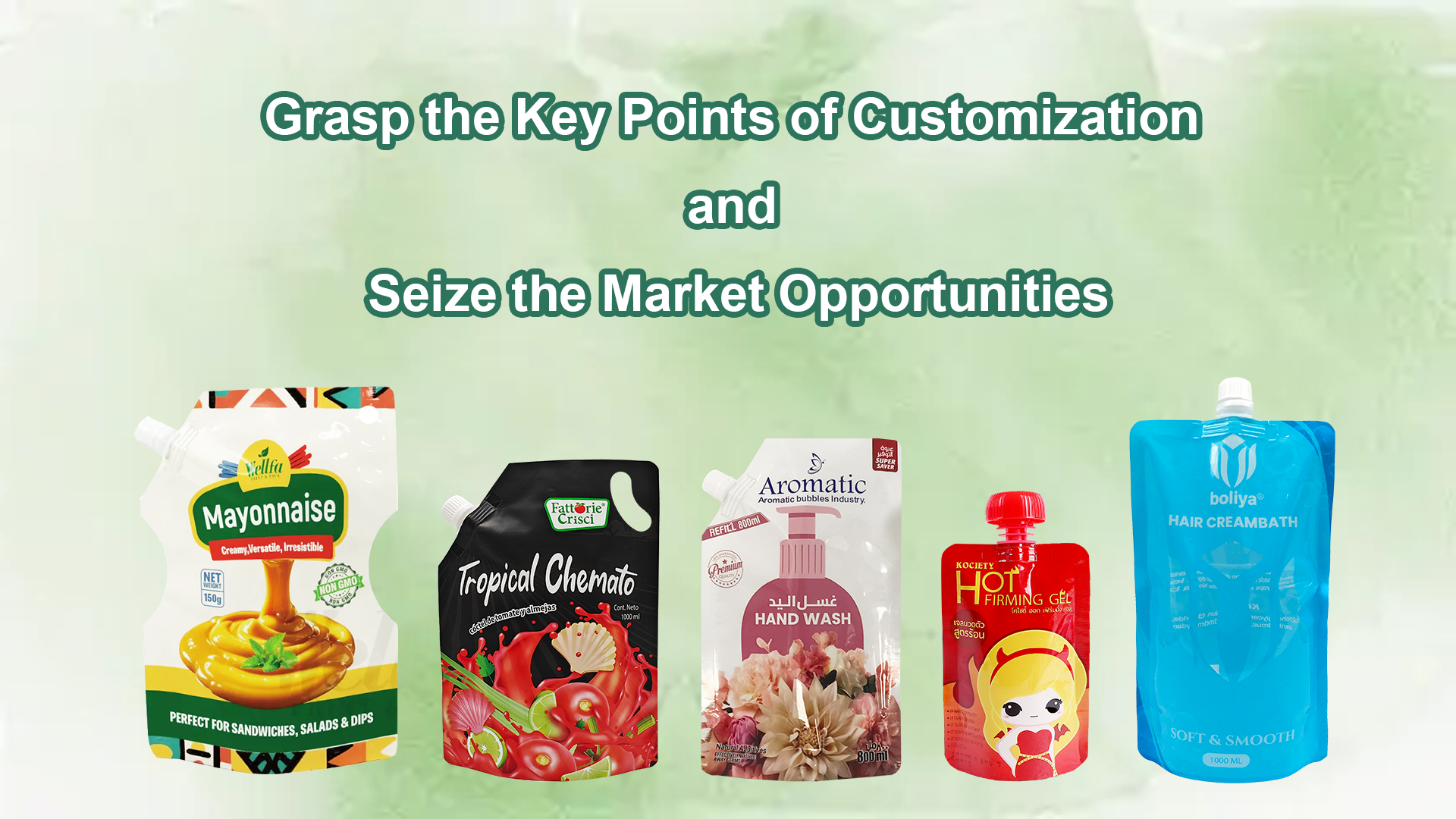 Options On Your Custom Spout Pouch​英文版 07 Pet Food Packaging