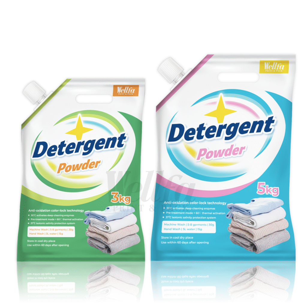 Professional Spout Pouch Manufacturer 3 detergent powder packaging