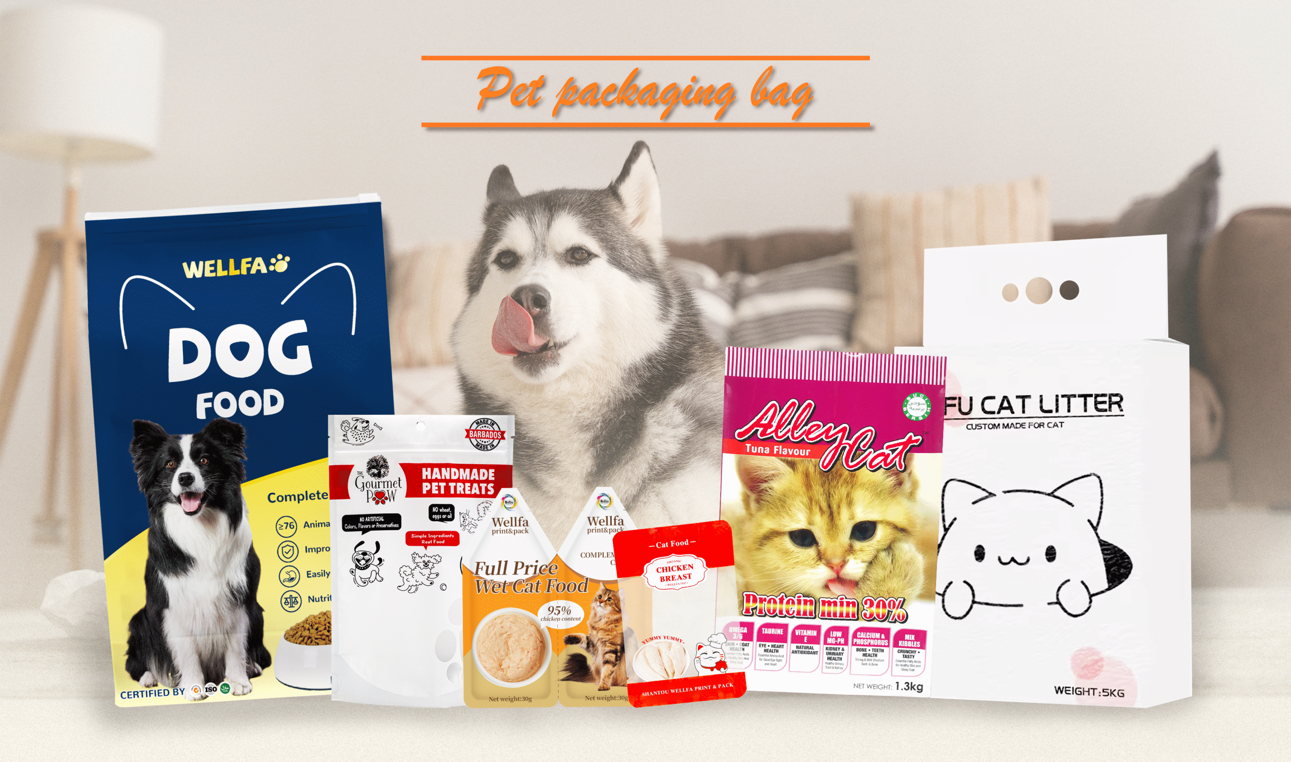 Unlocking New Horizons in Pet Treat Packaging: A Fusion of Innovation and Sustainability 1 宠物袋素材 01 scaled Pet Treat Packaging