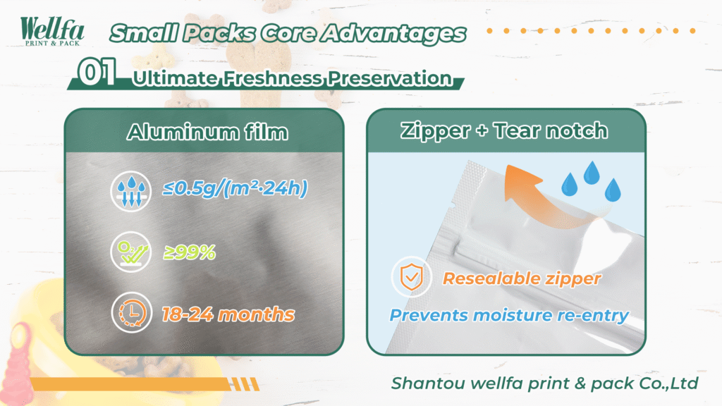 Pet Food Packaging: Small Pack vs. Large Pack Pros and Cons 2 small pack vs Large pack 2.1 Pet Food Packaging