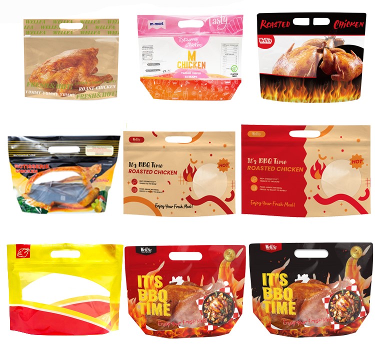 Roasted chicken packaging contact 1 烤鸡 1