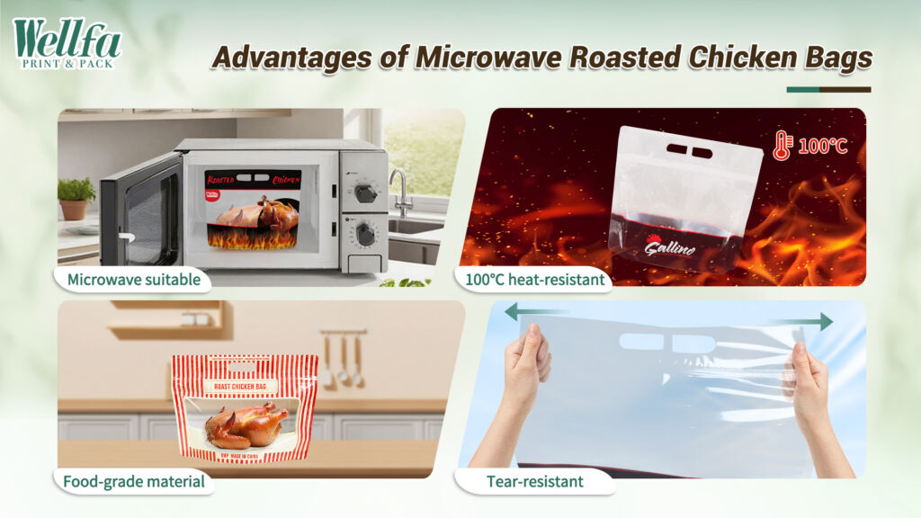 烤鸡袋的工艺ic微波包装的创新 Advantages of Microwave Roasted Chicken Bags