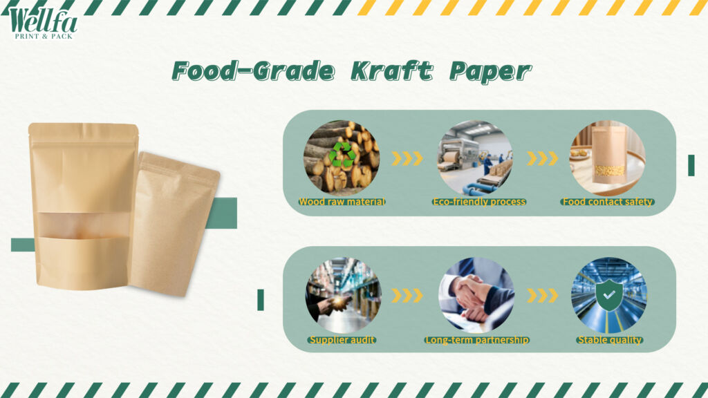 从材料到工艺e Kraft Paper Doypack质量发展的途径 Food-Grade Kraft Paper