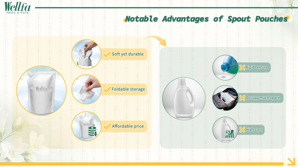 How to Switch from Plastic Bottle Laundry Detergent to Spout Pouch? 1 Notable Advantages of Spout Pouches 1 Spout Pouch Solutions for Laundry Detergent