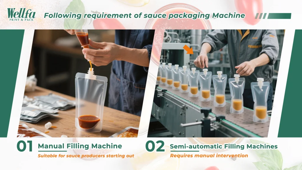 How to choose your sauce packaging based on your machine 3 sauce packaging based on machine 5 拷贝 1 Wellfa Sauce Packaging Solutions for Your Machine