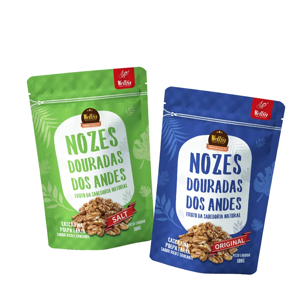 Powder Packaging Stand Up Pouch