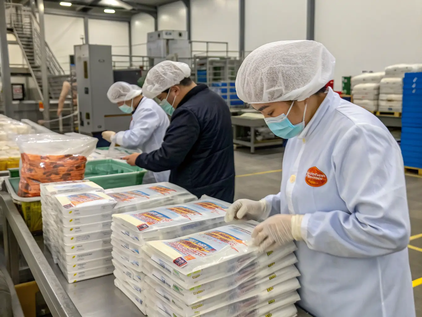 Quality inspection process for packaging products
