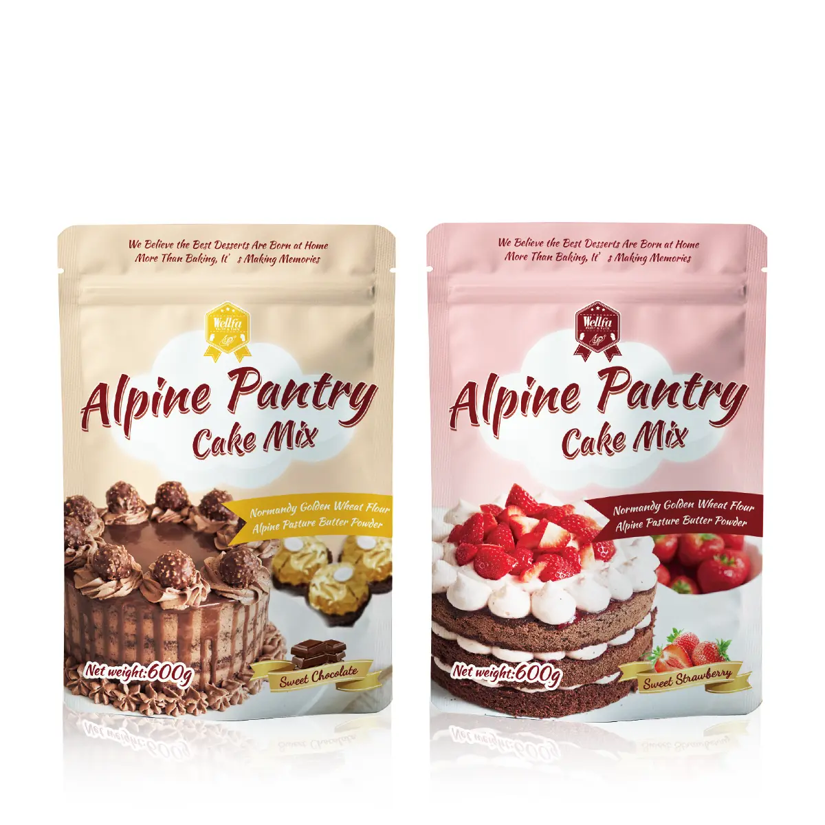 Cake Mix Flour Packaging