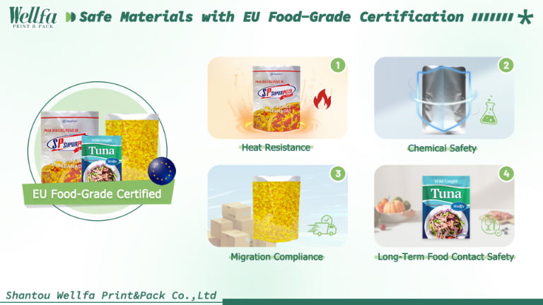 Recyclable Retort Pouch Safe, High-Barrier and Ready for 121–135°C 