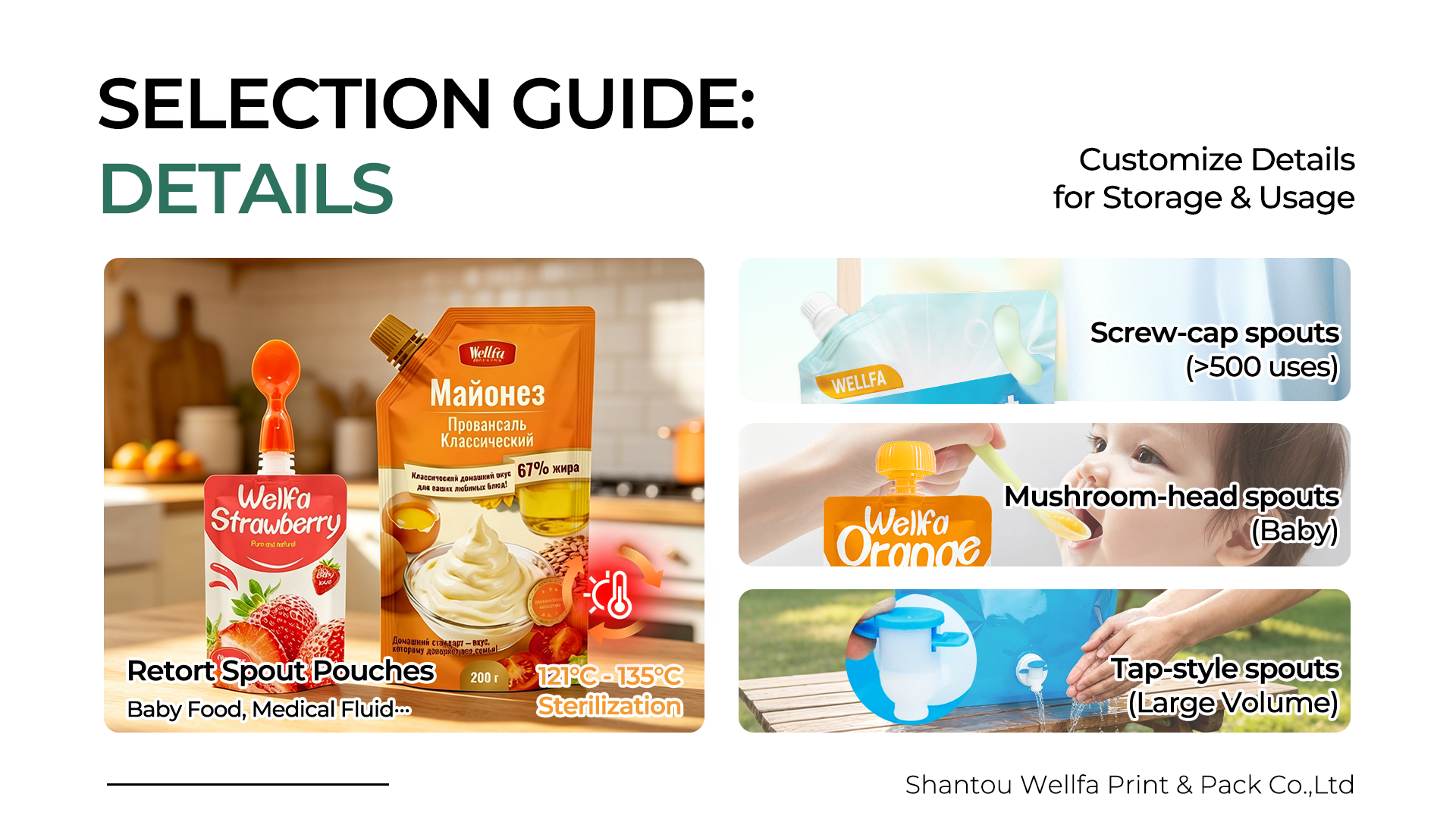 stand up spout pouch