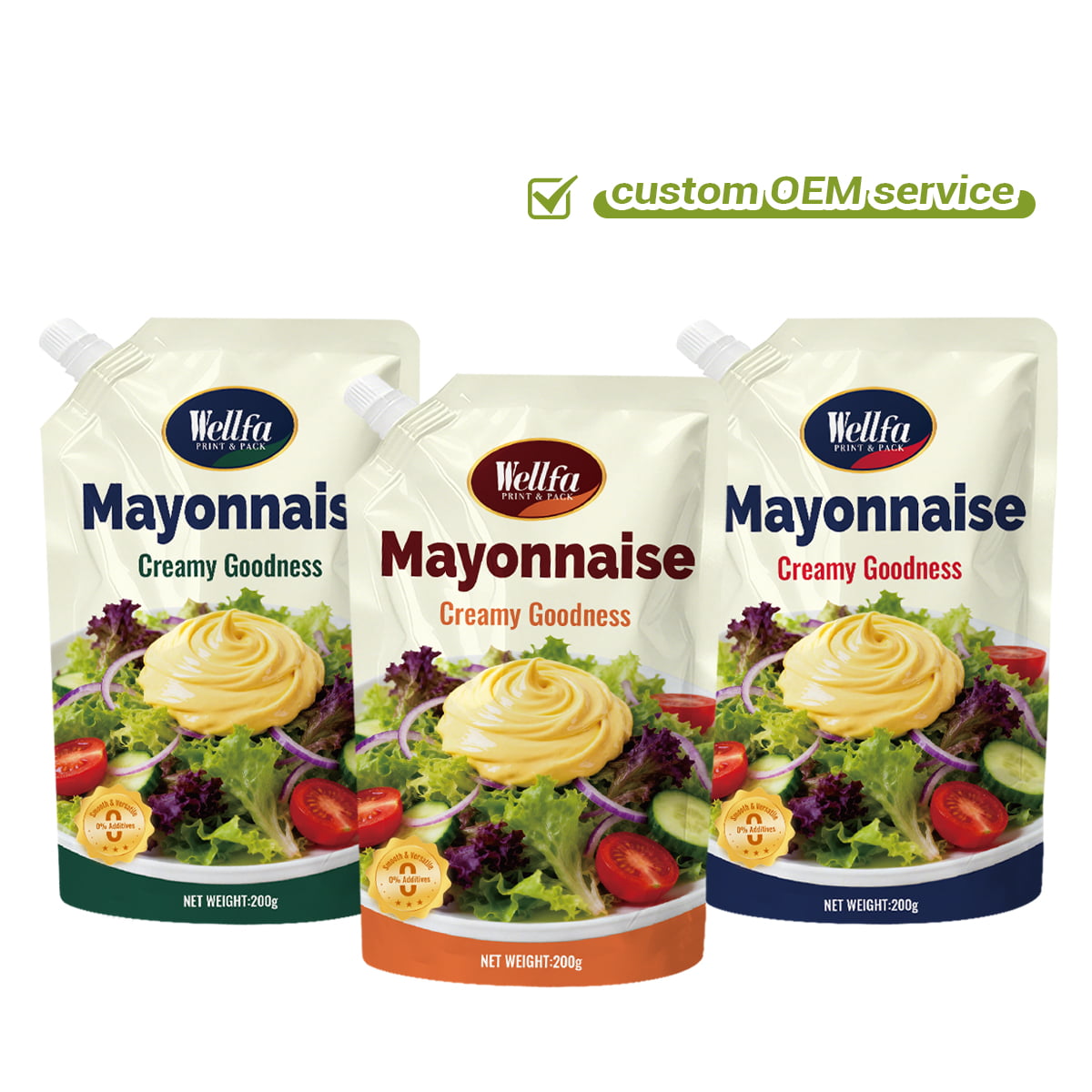 stand up pouches with spout