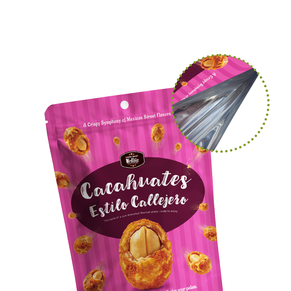 Stand up Pouch Peanut Cashew Dried Fruit Almond Walnut Bolsas Doypack