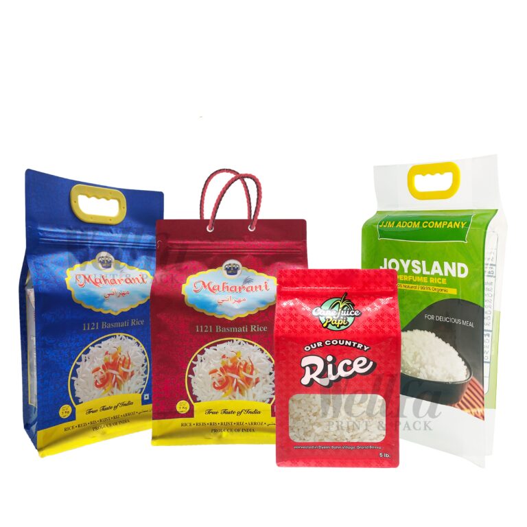 Raggae Packaging Rice Packaging Bag - Custom Packaging Bag Manufacturer