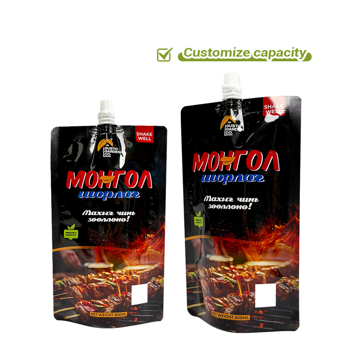 High-temperature resistant Retort Barbecue Spout Pouch Suppliers