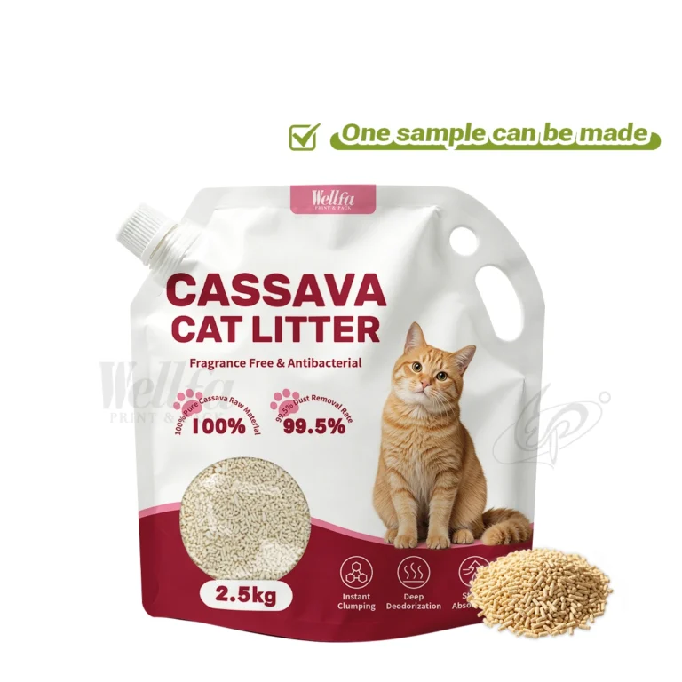 tofu cat litter packaging