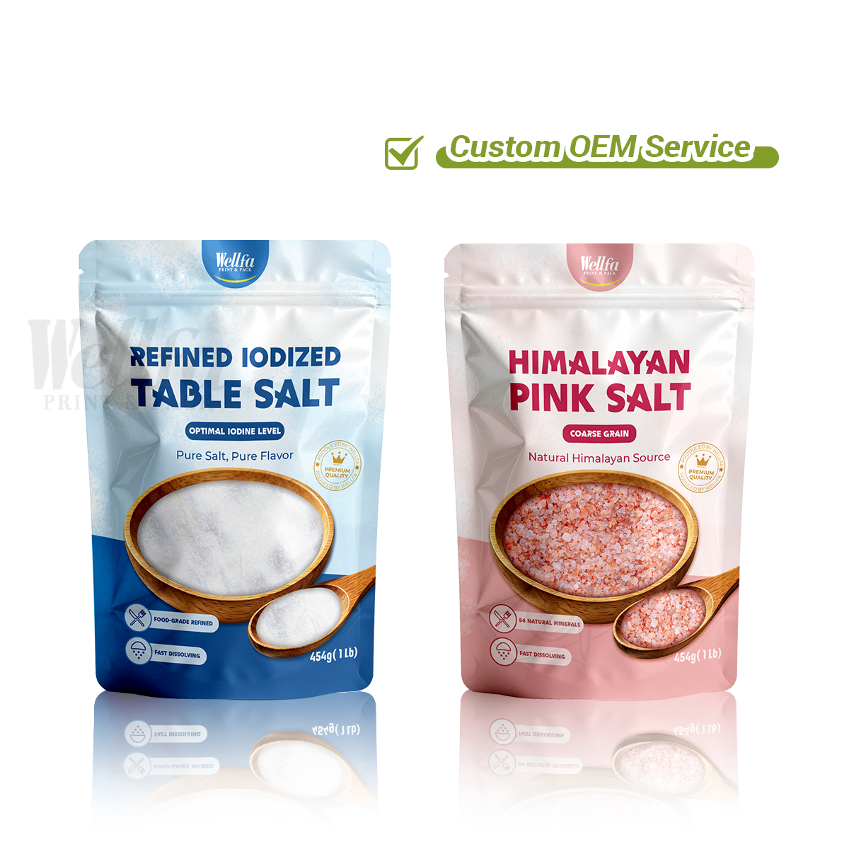 Spice Seasoning Cooking Salt High Barrier Bolsas Doypack