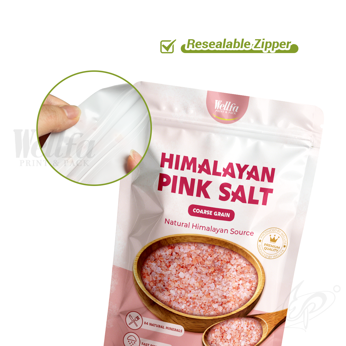 Spice Seasoning Cooking Salt High Barrier Bolsas Doypack