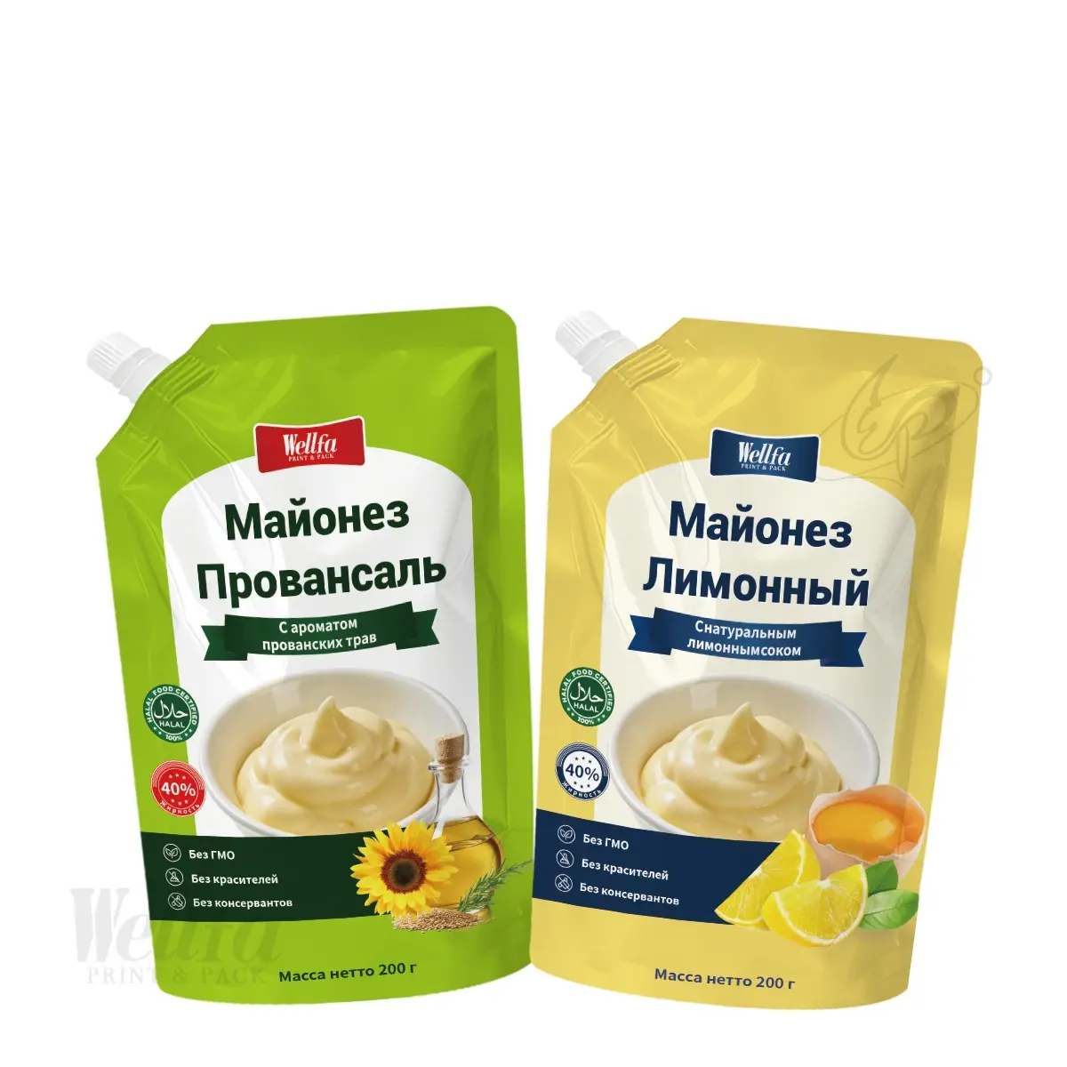 Mayonnaise Spout Pouch