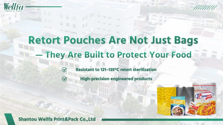 Retort Pouches Are Not Just Bags — They Are Built to Protect Your Fo