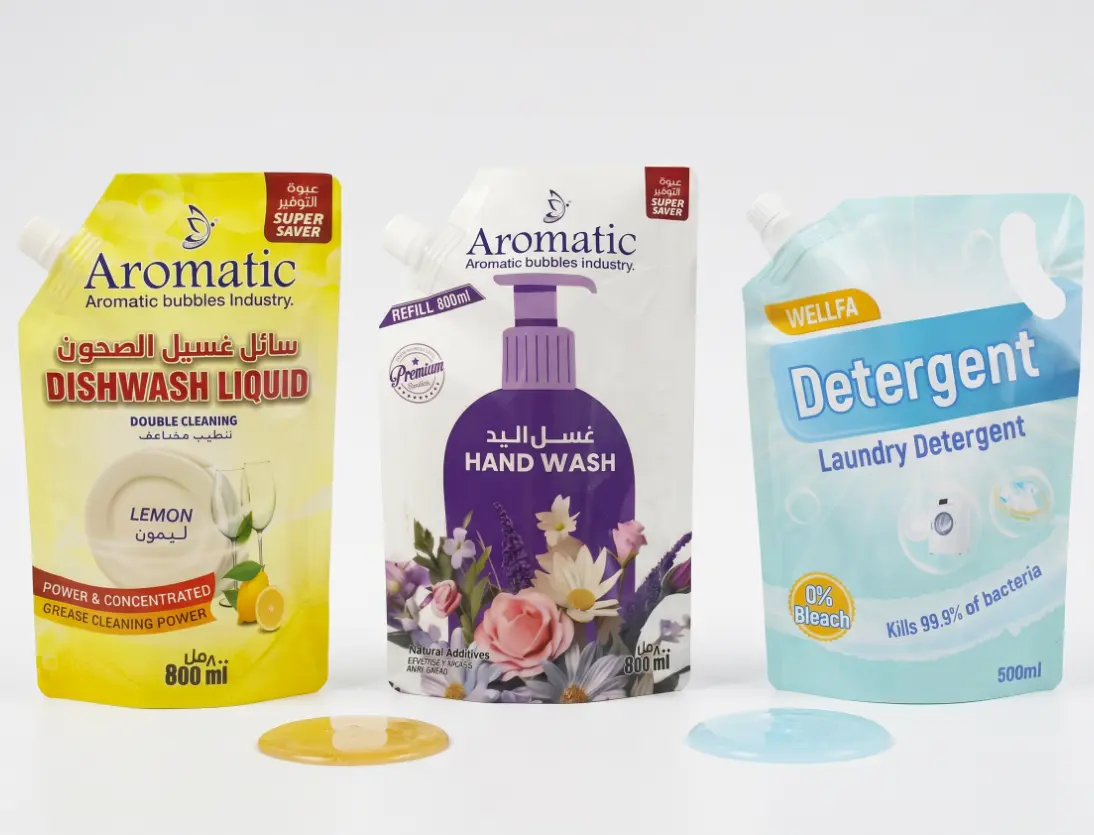 Químicos del Hogar y Detergentes Doypack con Boquilla