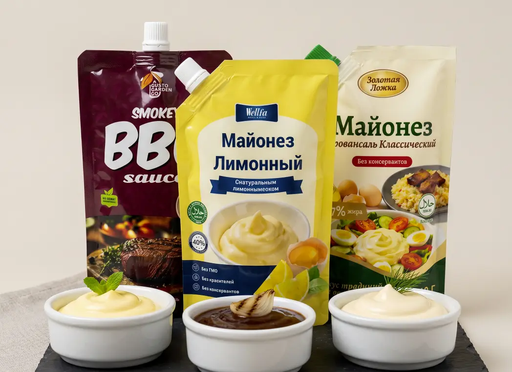 Salsas Doypack con Boquilla