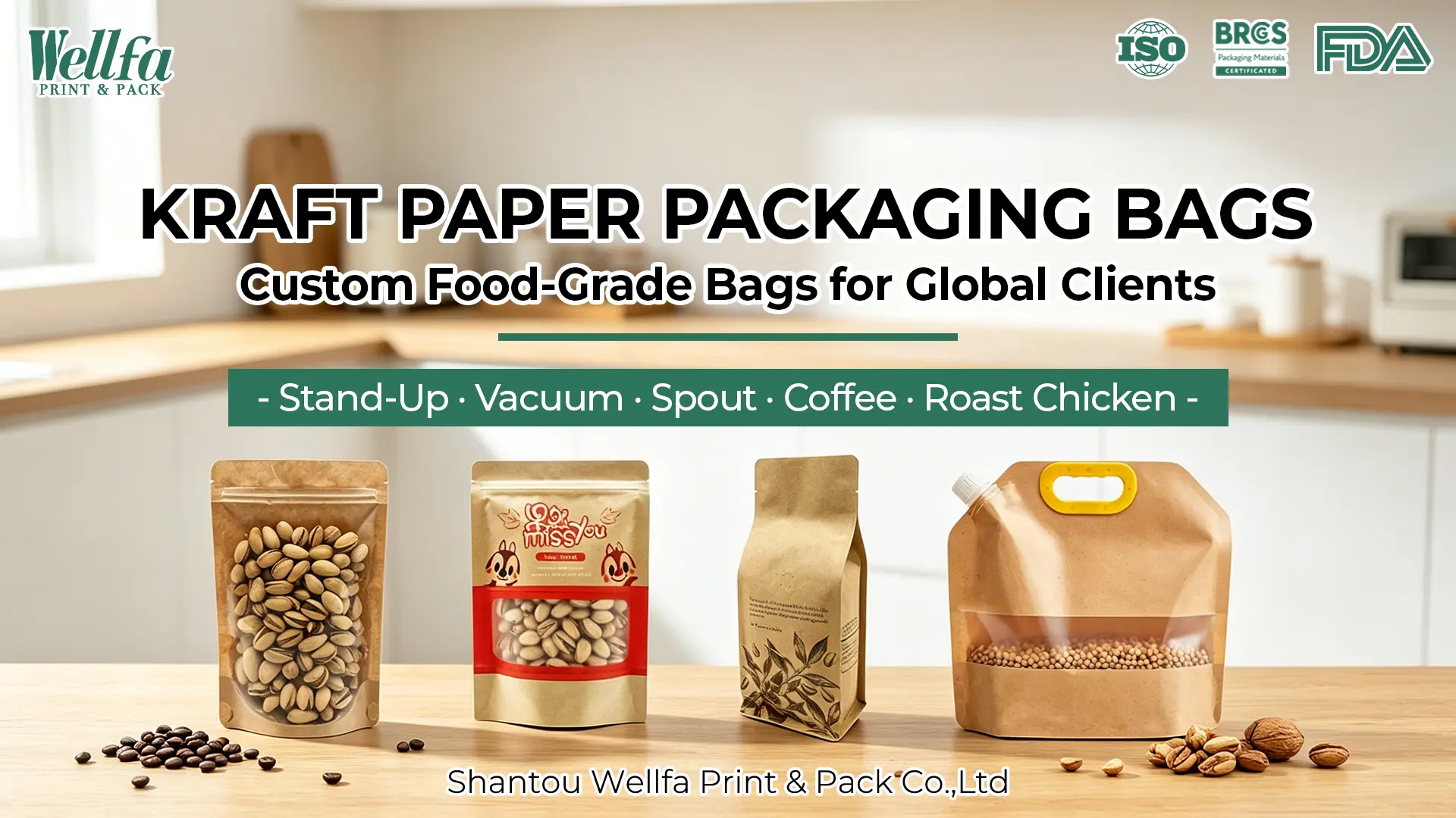 Kraft Paper Packaging Bags 1
