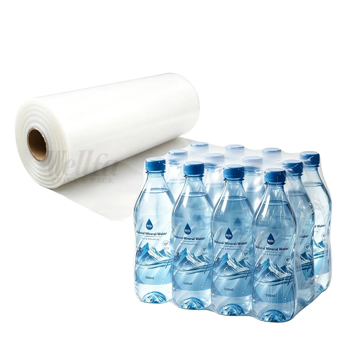 Mineral Beverage Dustproof Stretch Film POF/PE