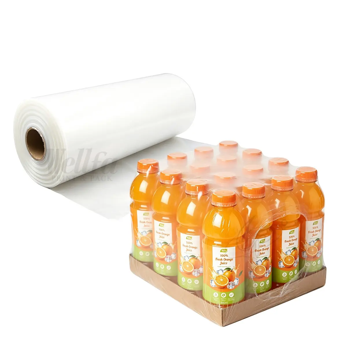 Mineral Beverage Dustproof Stretch Film POF/PE