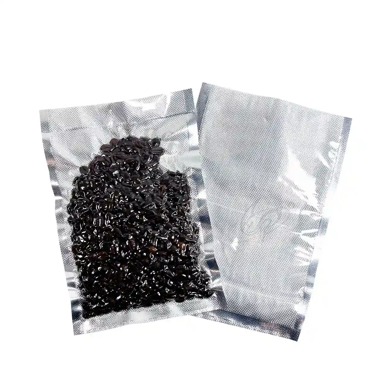 Silver Embossed Light Proof Textured Vacuum Pouch