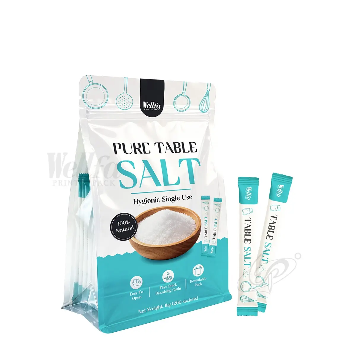 Salt Flat Bottom Pouch