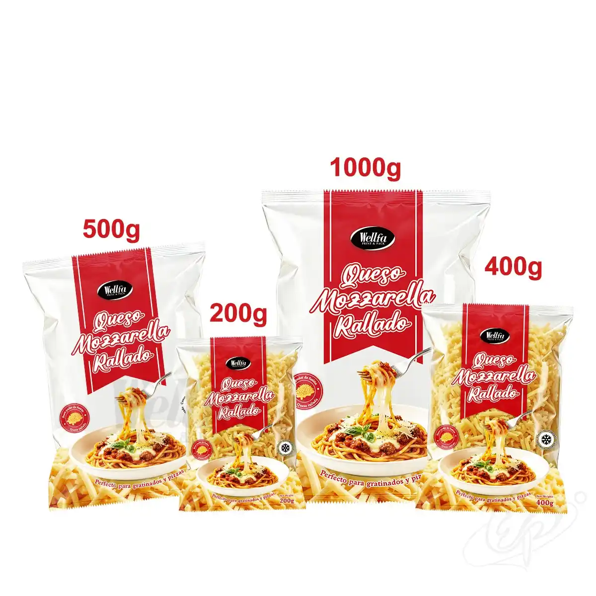 Shredded Cheese Packaging Film Low-temperature