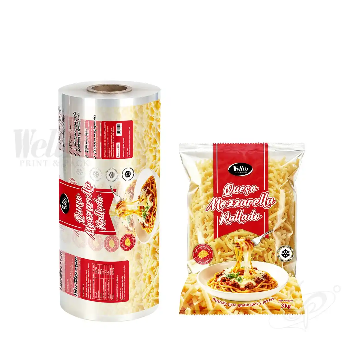 Shredded Cheese Packaging Film