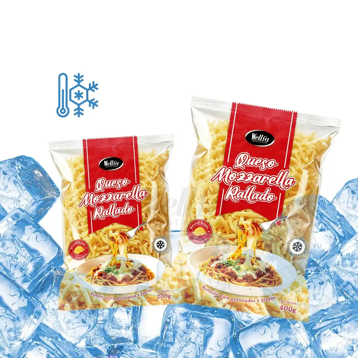 Shredded Cheese Packaging Film Low-temperature