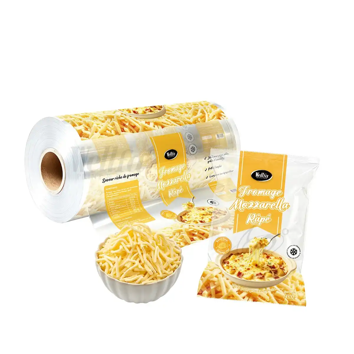 Shredded Cheese Packaging Bag