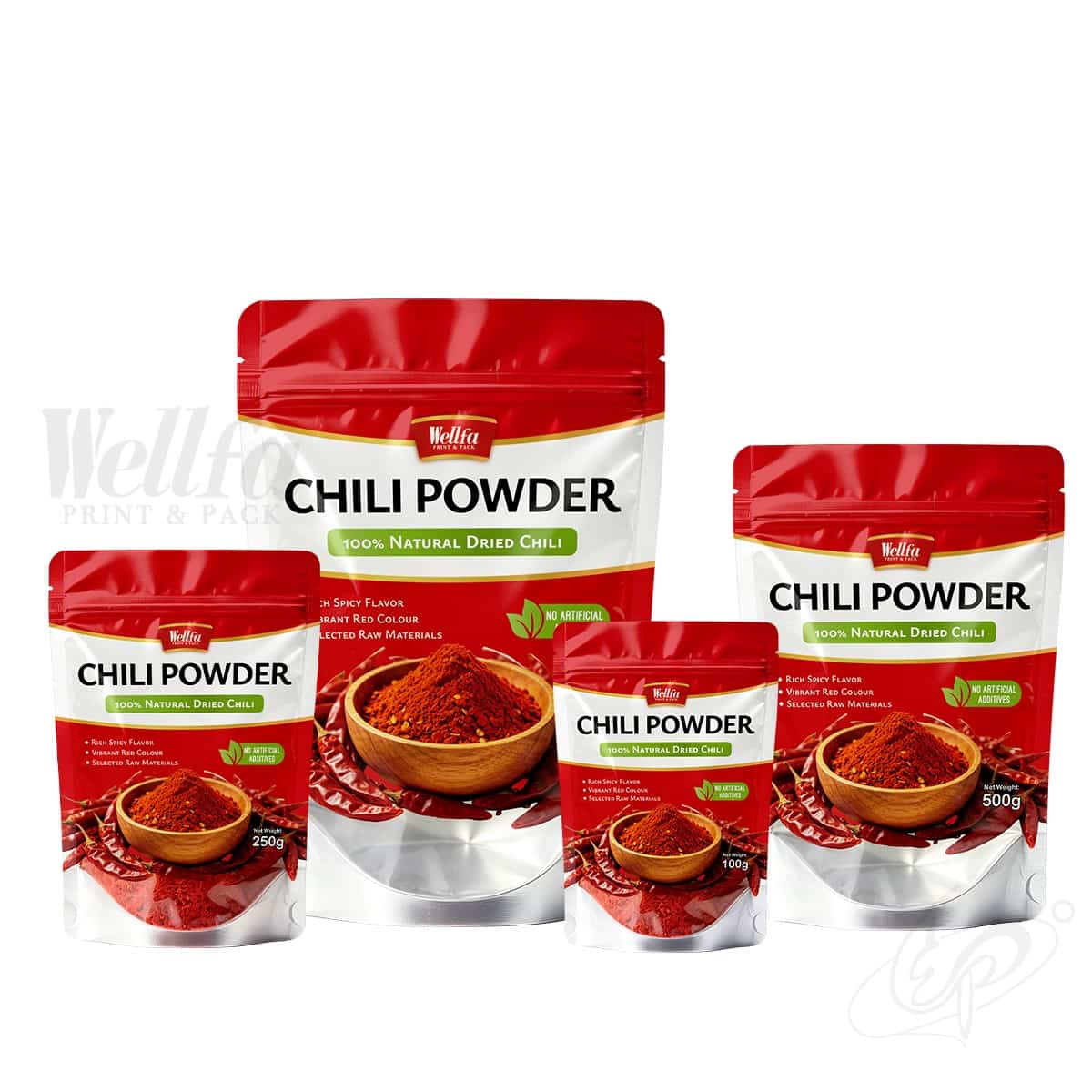 Chili Powder Stand up Pouch
