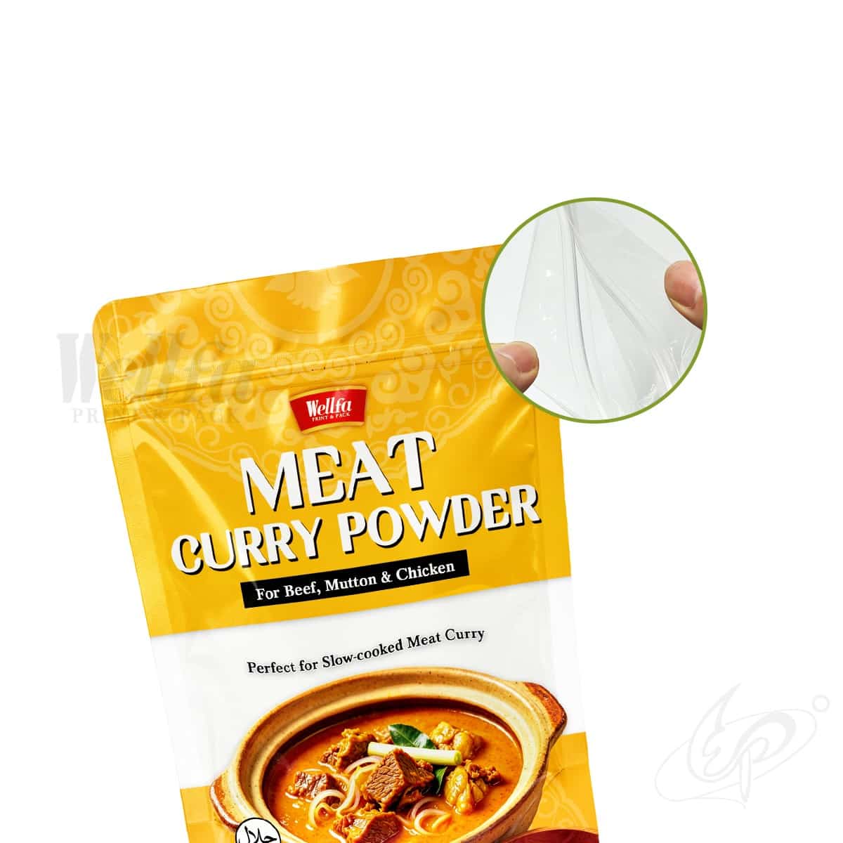 500g 1kg Curry Powder Seasoning Spice Doypack