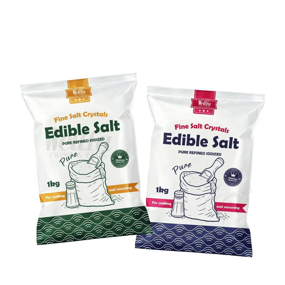 Edible Salt Roll Film Packaging Bag Sachet Pouch