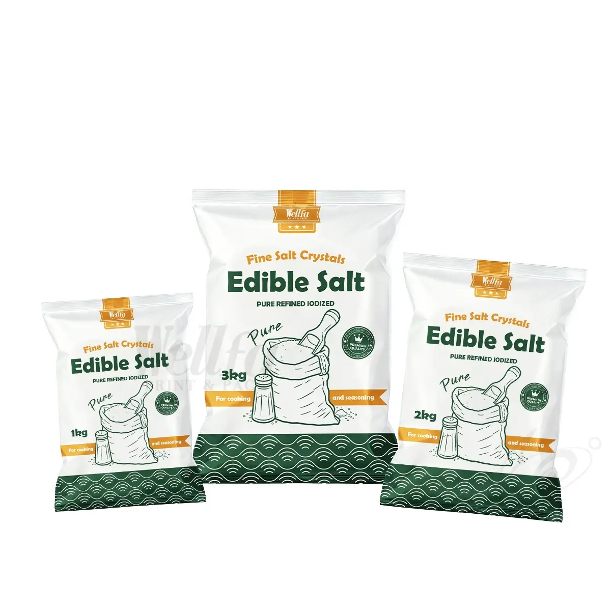Edible Salt Roll Film Packaging Bag Sachet Pouch