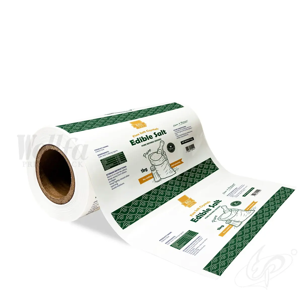 Edible Salt Roll Film Packaging Bag Sachet Pouch