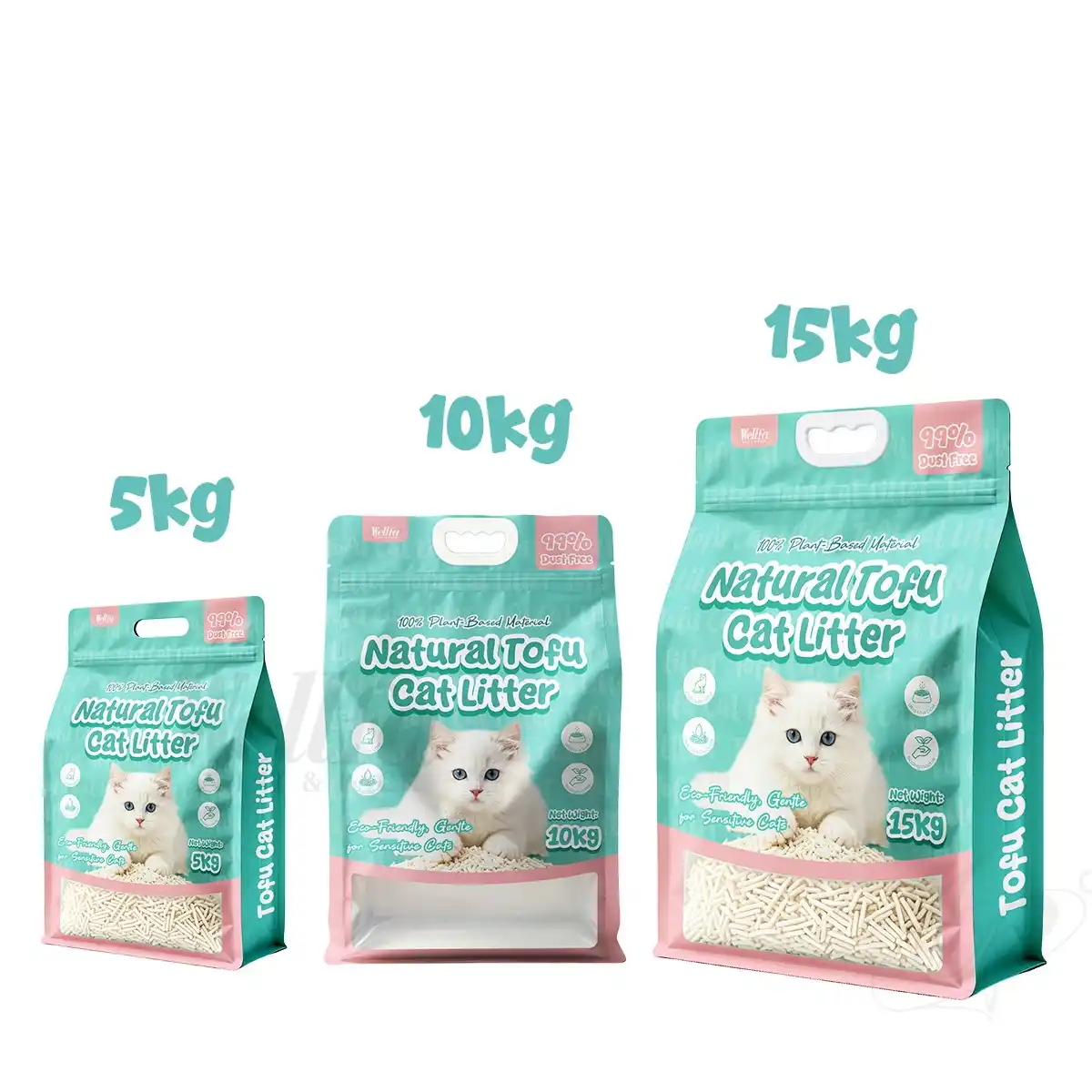 Cat Litter Flat Bottom Pouch