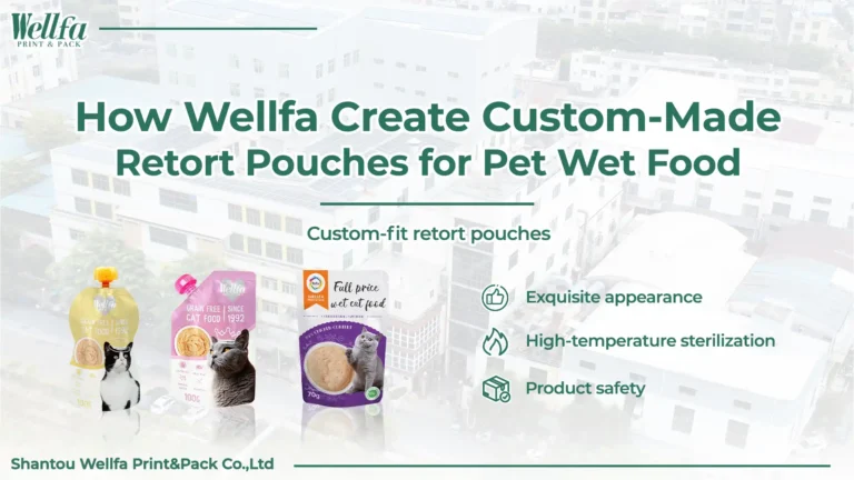 Retort Pouches for Pet Wet Food