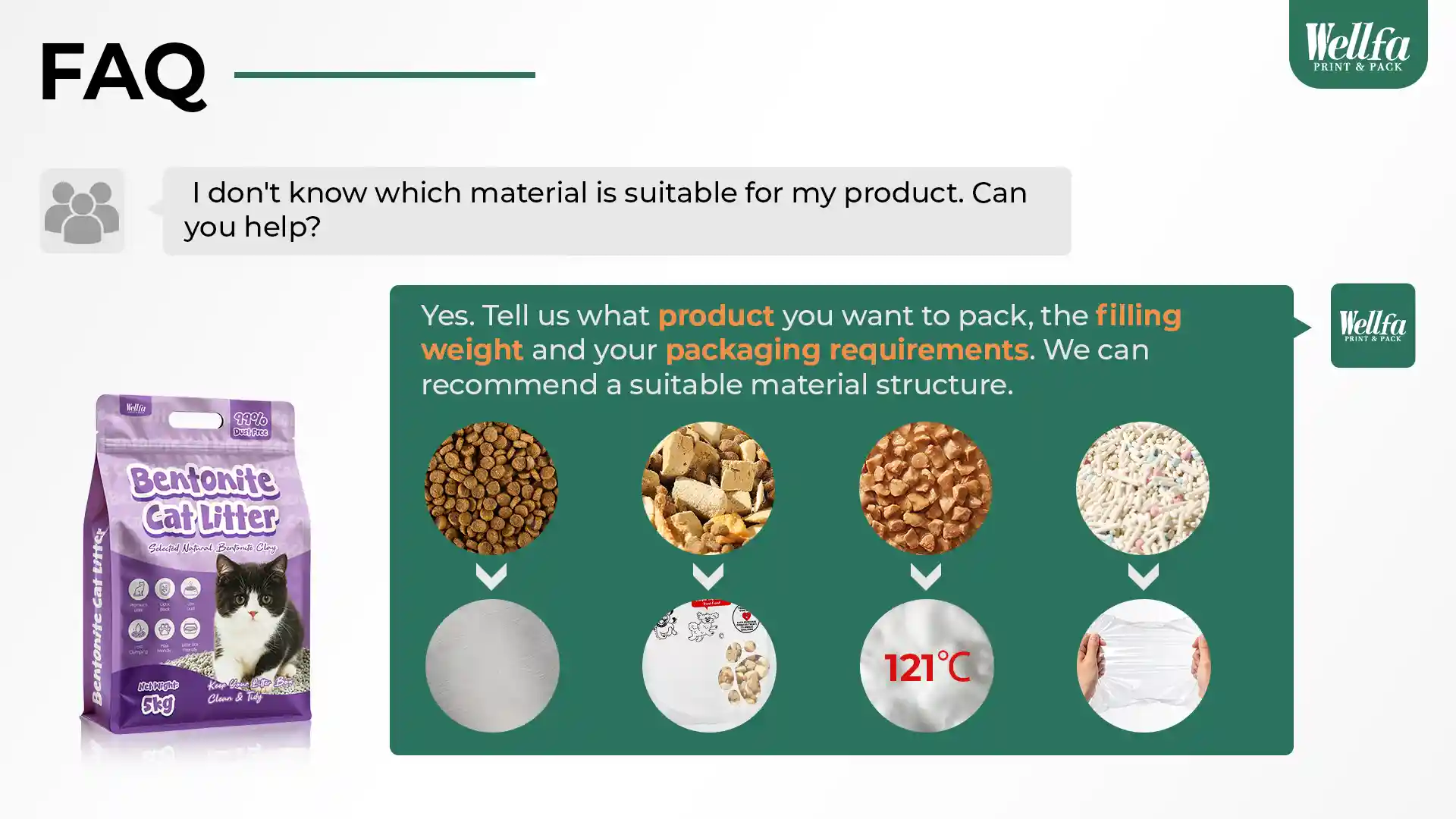 Custom 8-Side Seal Pet Food Bags: How Wellfa Helps Customers Find the Right Packaging 7 Custom 8 Side Seal Pet Food Bags 7 8-side seal pet food bag