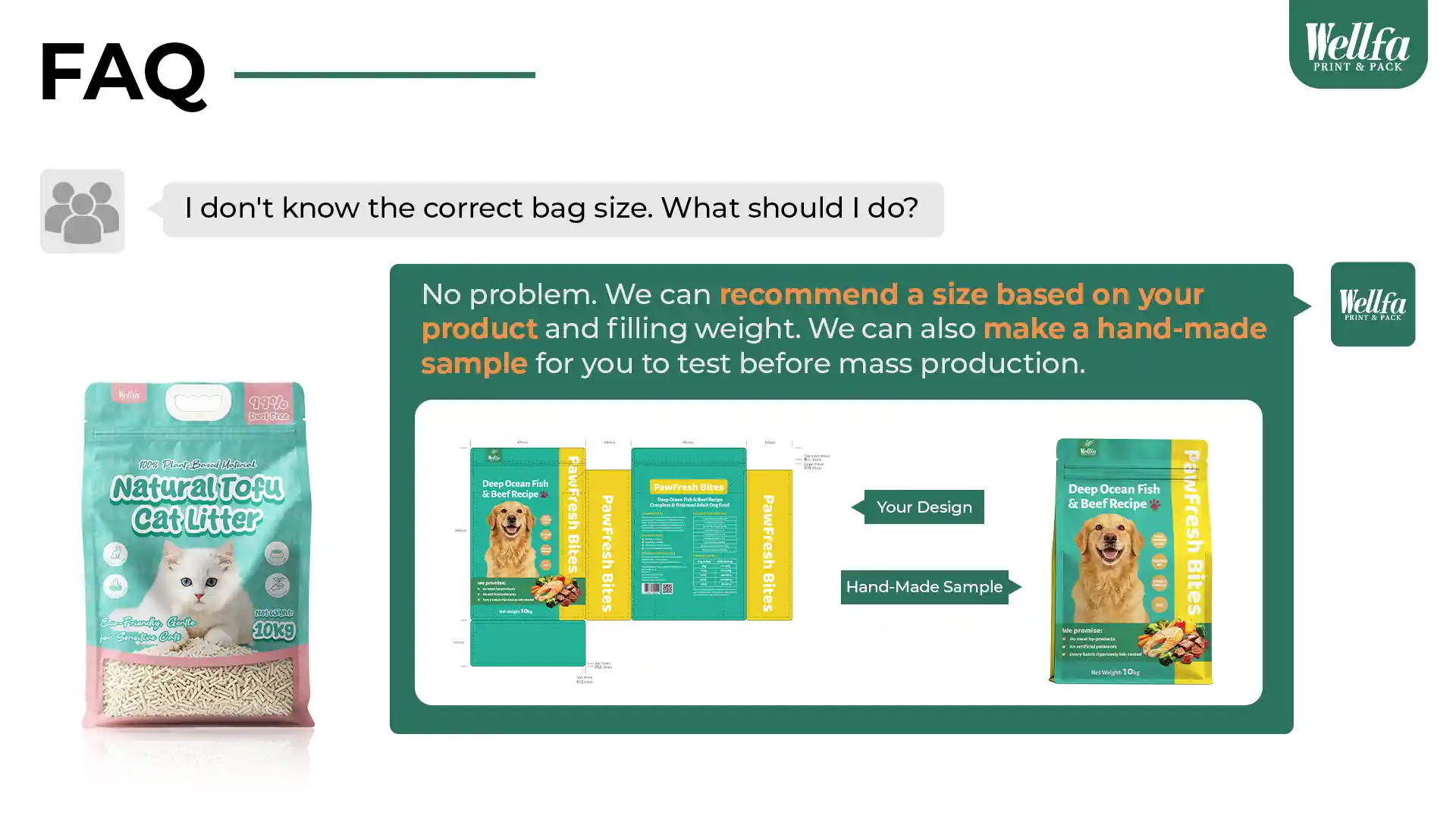 Custom 8-Side Seal Pet Food Bags: How Wellfa Helps Customers Find the Right Packaging 8 Custom 8 Side Seal Pet Food Bags 8 8-side seal pet food bag
